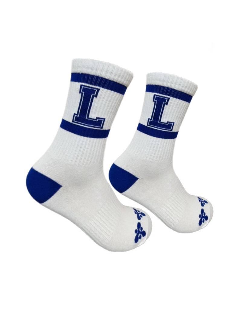Blue Honors Socks