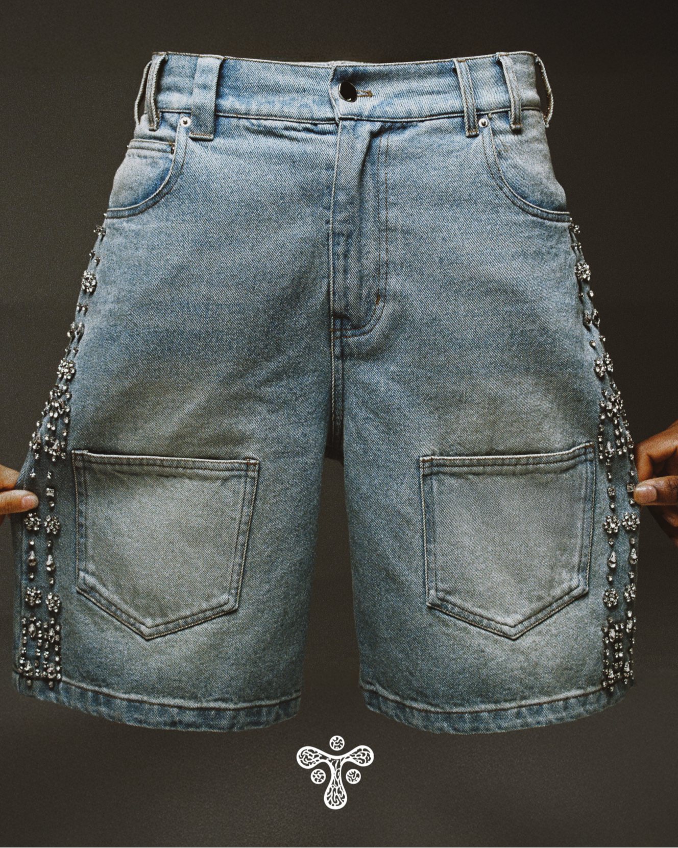 Blue Crystal Denim